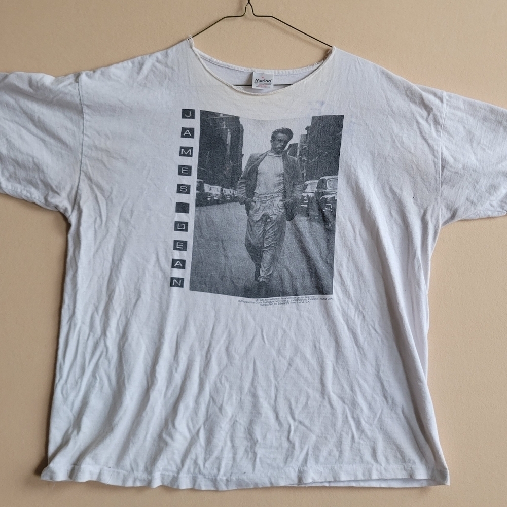 James Dean Murina Graphics‎ T Shirt in XL Old School Cool Americana Made in USA